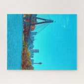 シドニーANZACブリッジハーバーシーン ジグソーパズル (横)