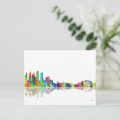 シドニーNSWスカイライン ポストカード (スタンド正面)