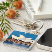 シドニ絵画ドニーオペラハウスの キーホルダー (正面右)