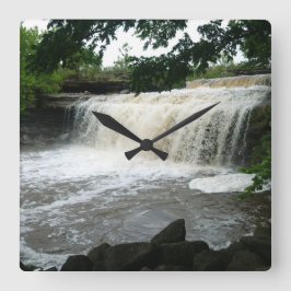 シドラー滝 スクエア壁時計