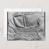 シドンのフェニキア貿易船 ポストカード (正面/裏面)