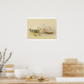 シドンの城塞、1839年4月28日、プレート76 from V ポスター (キッチン)