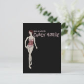 シド・キングの馬熱狂するマネキン ポストカード (スタンド正面)