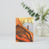 シナイとレイトゥーで殺された神聖な父祈りの言葉カード プレイスカード (スタンド正面)