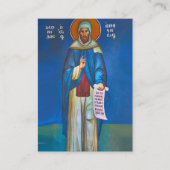 シナイト正統祈りの言葉カード プレイスカード (正面)