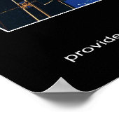 シナイ半島の上のミール宇宙ステーションのビュー ポスター (角)