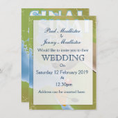 シナイ半島フライト旅行ポスター 招待状 (正面/裏面)