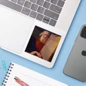シナイ山のモーセ預言者 – 高忠実度エピック  シール (ノートパソコンとiPhone)
