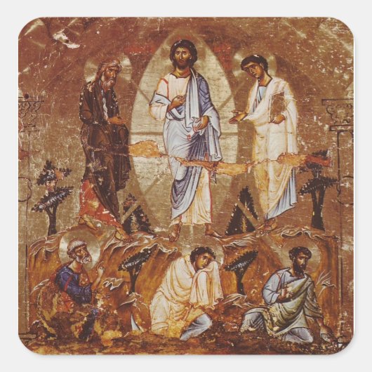 シナイ山の変容 スクエアシール (正面)