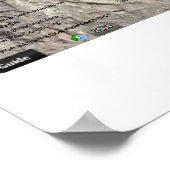 シナイ山 – ピ素晴らしラミッドパターン ポスター (角)