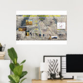 シナイ山 – ピ素晴らしラミッドパターン ポスター (ホームオフィス)