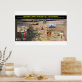 シナイ山 – 予言的なパターン8 ポスター (キッチン)