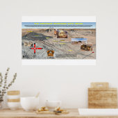 シナイ山 – 予言的パターン10 ポスター (キッチン)