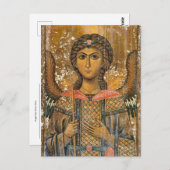 シナイ正教会の天使アイコン ポストカード (正面/裏面)