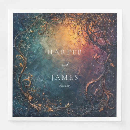 シナエレガントス結婚ナプキン (正面)