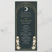 シナエレガントルアーチ結婚アールヌーボー プログラム (正面)