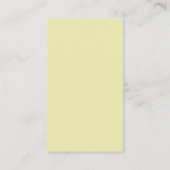 シナエレガントル・イエローモノグラムの結婚枠 エンクロージャーカード (裏面)