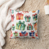 シナエレガント赤と白ーシ伝統的ック クッション (ブランケット)