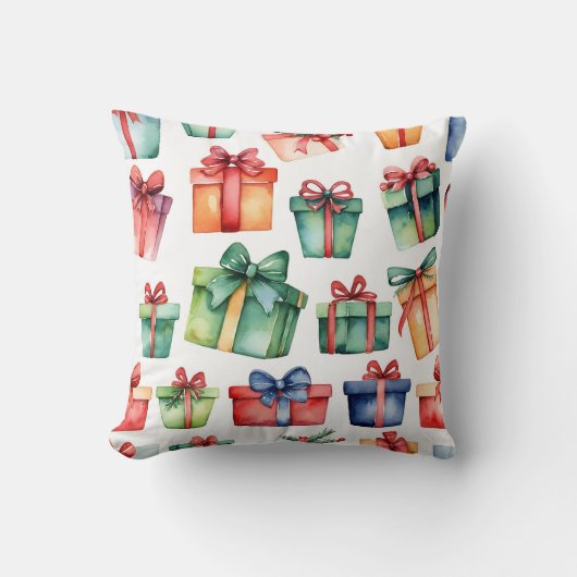 シナエレガント赤と白ーシ伝統的ック クッション (正面)