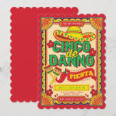 シナコ・デ・ダンノ・フィエスタ招待状 招待状 (正面/裏面)