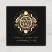 シナジュエリーデザイナー名刺 スクエア名刺 (正面)