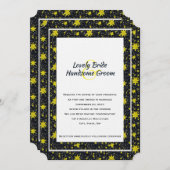 シナスターズラバーズ結婚式招待状 招待状 (正面/裏面)