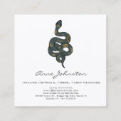 シナスネークスクエア名刺 スクエア名刺 (裏面)