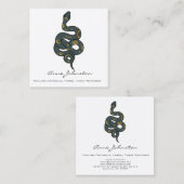 シナスネークスクエア名刺 スクエア名刺 (正面/裏面)