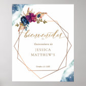 シナスペインのル・キンセニェラ・ウェルカムサイン ポスター (正面)