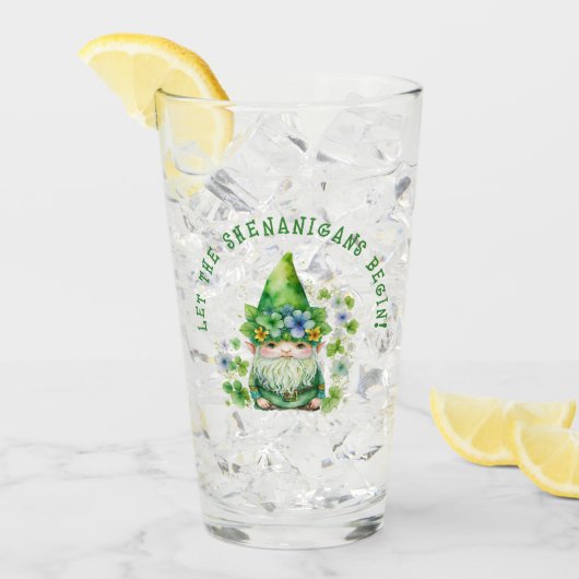 シナニガンが始まるぞ!格言が来た!ガラス タンブラーグラス (アイス正面)