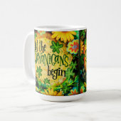 シナニガンを始める コーヒーマグカップ (正面左)