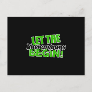 シナニガンを始める シーズンポストカード