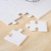 シナプスの跳躍を考えます取って下さい(ニューロンシナプス) ジグソーパズル (側面)