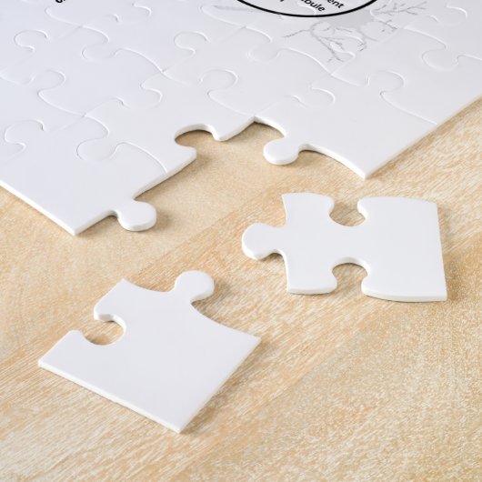 シナプスの跳躍を考えます取って下さい(ニューロンシナプス) ジグソーパズル (側面)