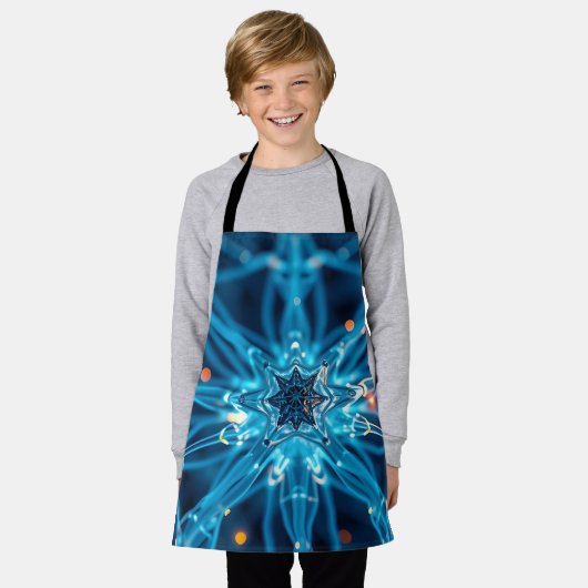 シナプス星 エプロン (着用した状態)