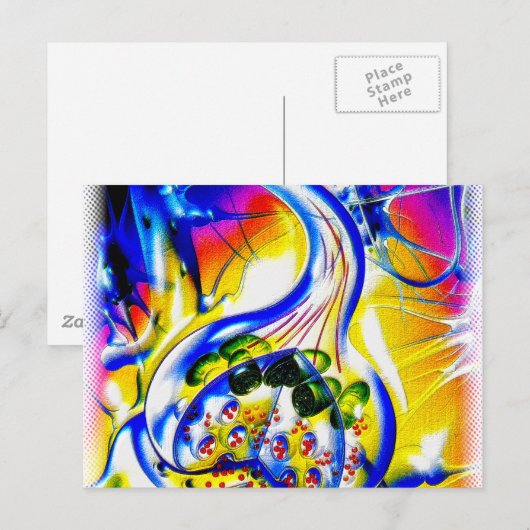 シナプス ポストカード (正面/裏面)