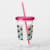 シナボン アクリルタンブラー (左)