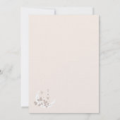 シナミニマルルホリスティックムーン&スターズモノグラム 招待状 (裏面)