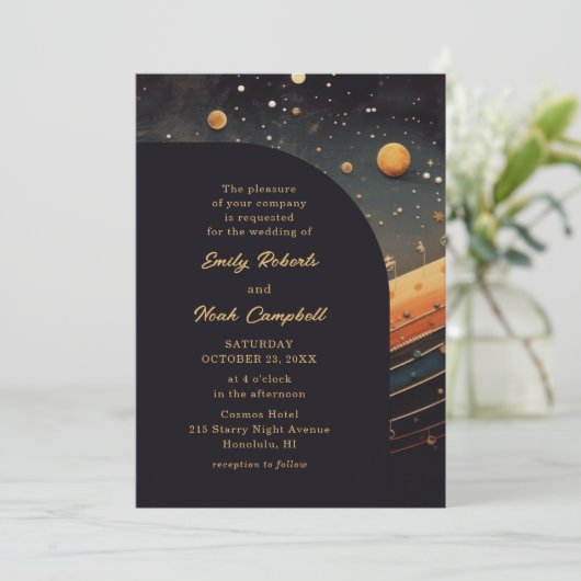 シナモダンルミュージカルムーン銀河系結婚ズ 招待状 (スタンド正面)