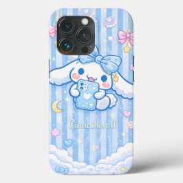 シナモロール携帯ケース かわいい青いカワイイ iPhone 13 PROケース