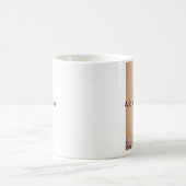 シナモンのマグのトパーズの目を持つブロンド猫 コーヒーマグカップ (中央)