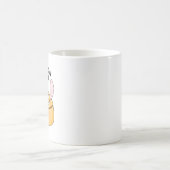 シナモンウサギの面白いシナモンバンのダジャレ コーヒーマグカップ (中央)