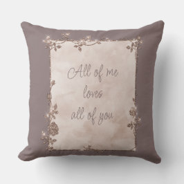 シナモンエレガント石板スパークルフレームバレンタイン クッション