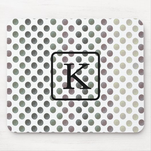 シナモンガムが落ちる マウスパッド (正面)