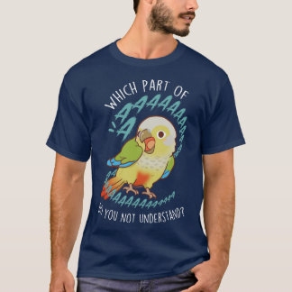 シナモングリーンチーフコンキュアオウムAaaa Tシャツ