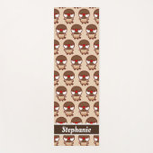 シナモンジャバスパロー ヨガマット (正面)