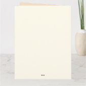 シナモンスウィートバンブレックファースト カード (裏面)