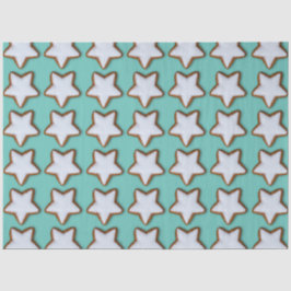 シナモンスタークッキーパターンクリスマスとクリスマス 薄葉紙