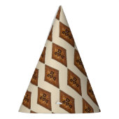 シナモンスパイスサンドタートホリデークリスマスクッキー パーティーハット (左)