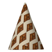 シナモンスパイスサンドタートホリデークリスマスクッキー パーティーハット (右)